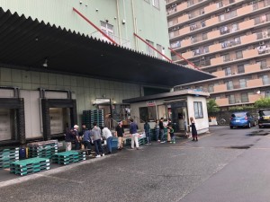 始め設営