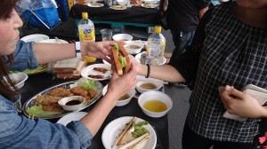 料理①カツサンド